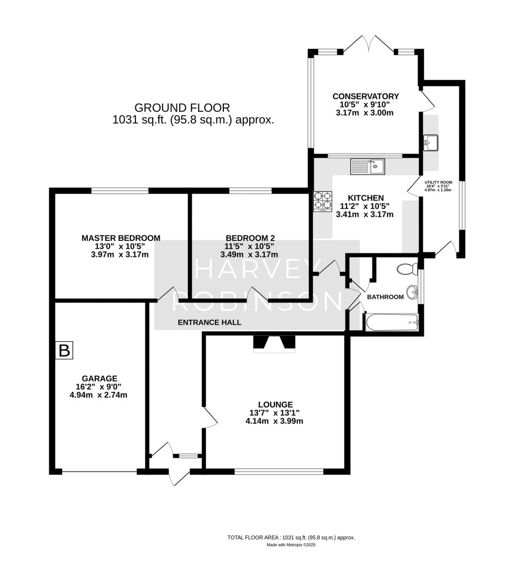 Floorplans For Goldfinch Close, Hartford, PE29