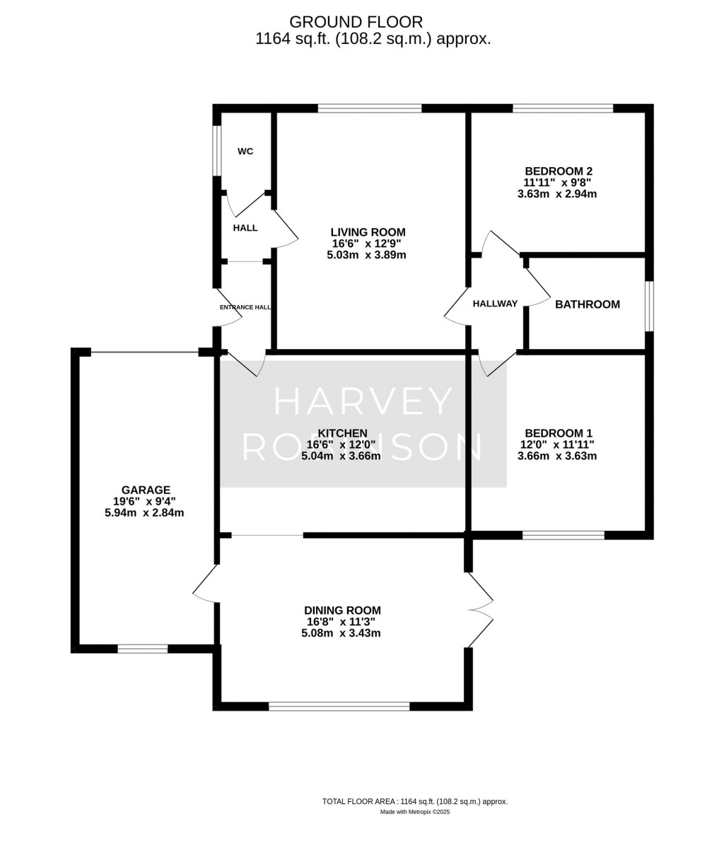 Floorplans For Bishops Road, Somersham, PE28