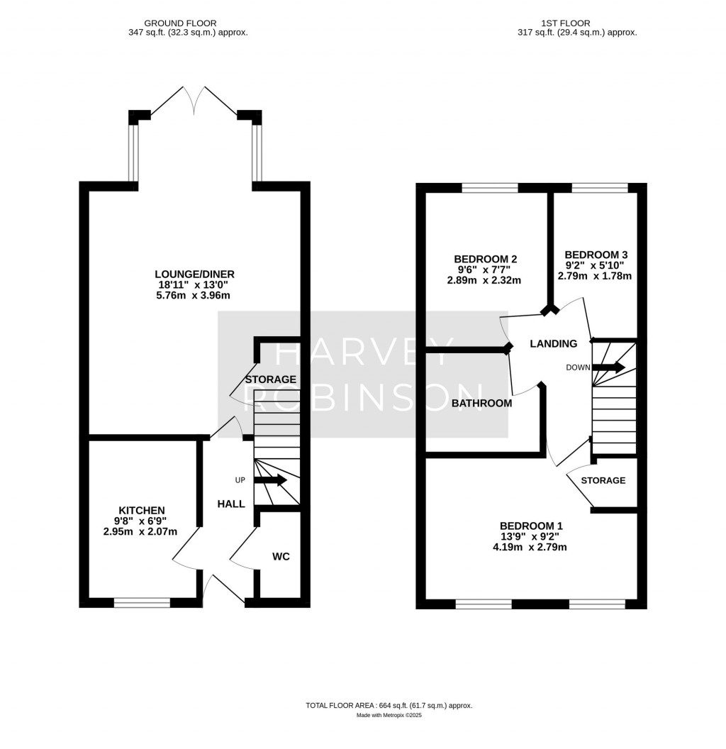 Floorplans For Askwith Grove, St. Ives, PE27
