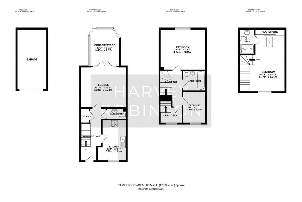Floorplans For Walker Mead, Biggleswade, SG18