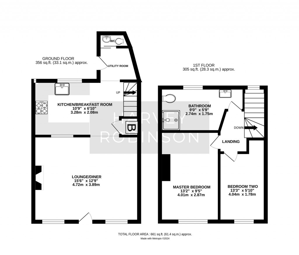 Floorplans For High Street, Huntingdon, PE29