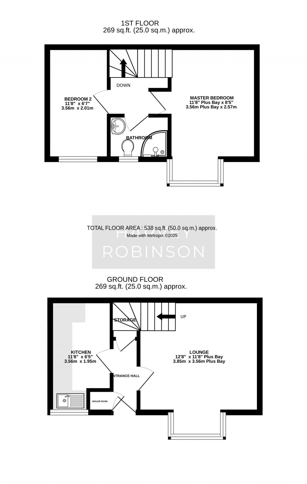Floorplans For Lindisfarne Close, Eynesbury, PE19