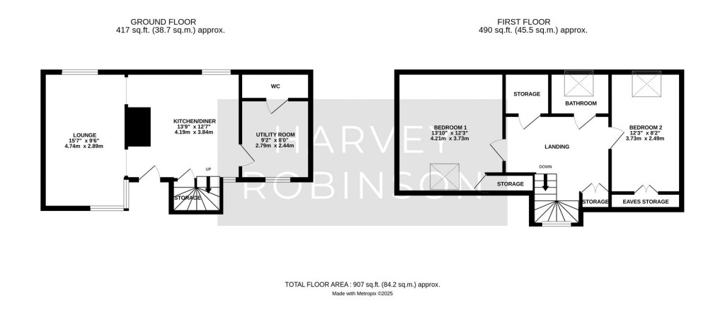 Floorplans For College Farm Court, Fen Drayton, CB24