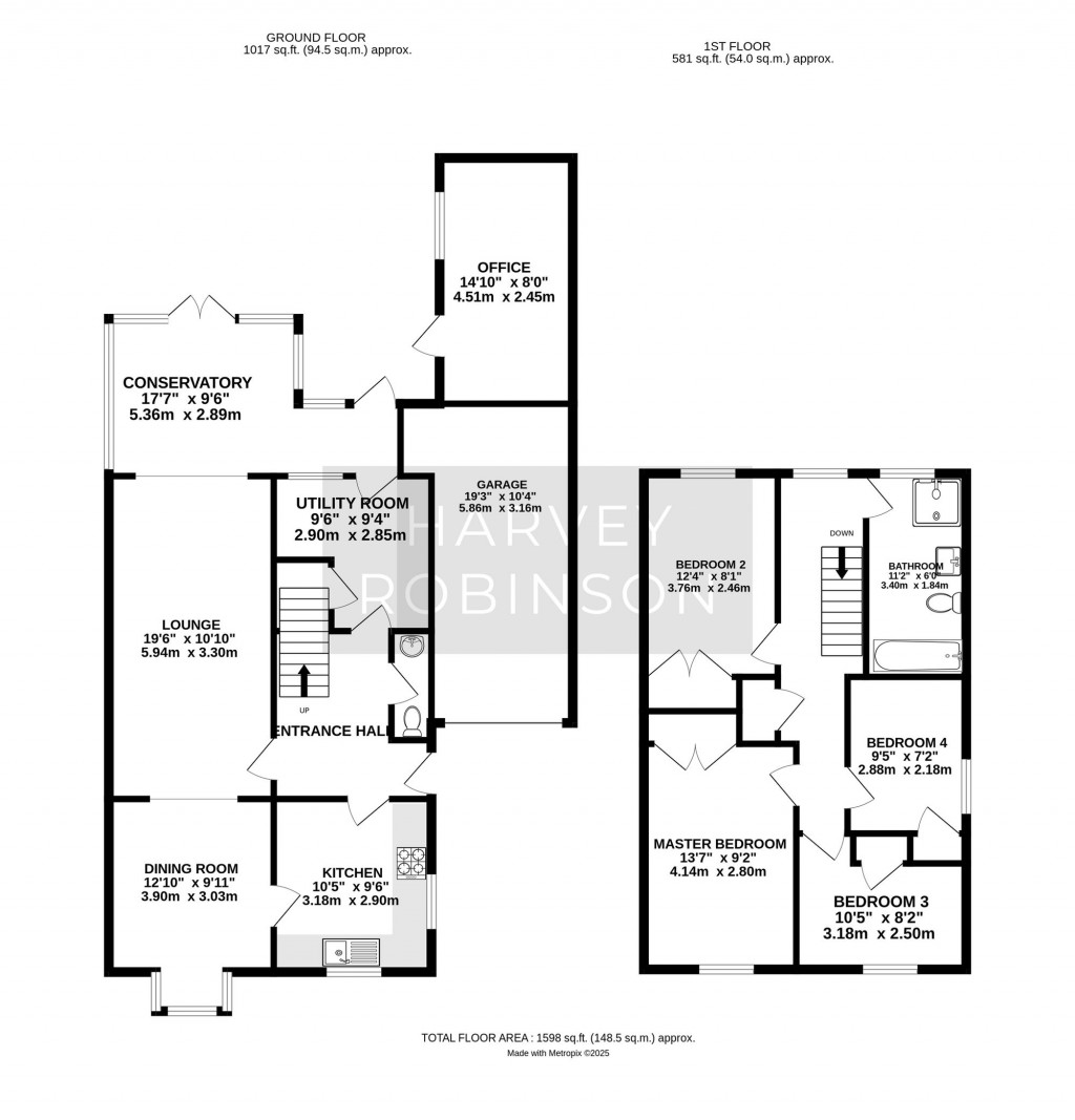 Floorplans For High Street, Ramsey, PE26