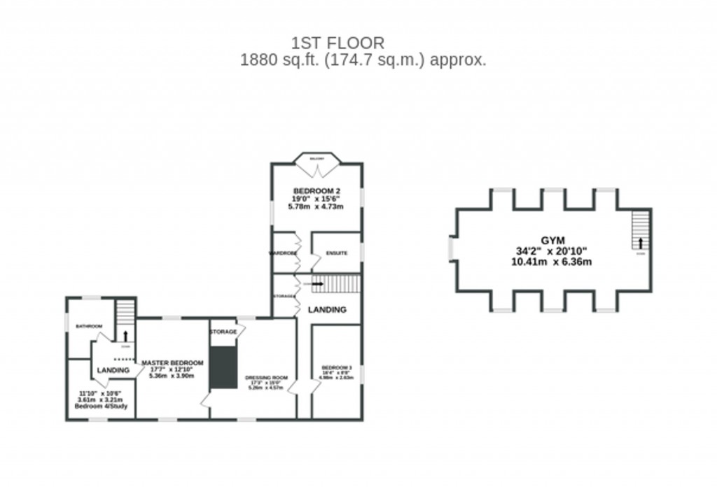 Floorplans For The Green, Hilton, PE28