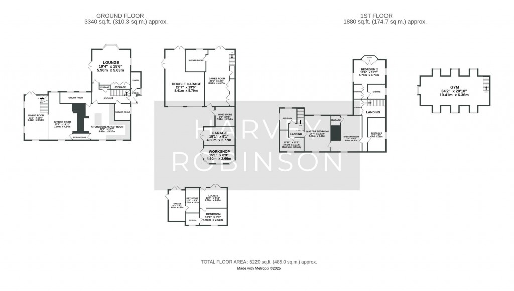 Floorplans For The Green, Hilton, PE28
