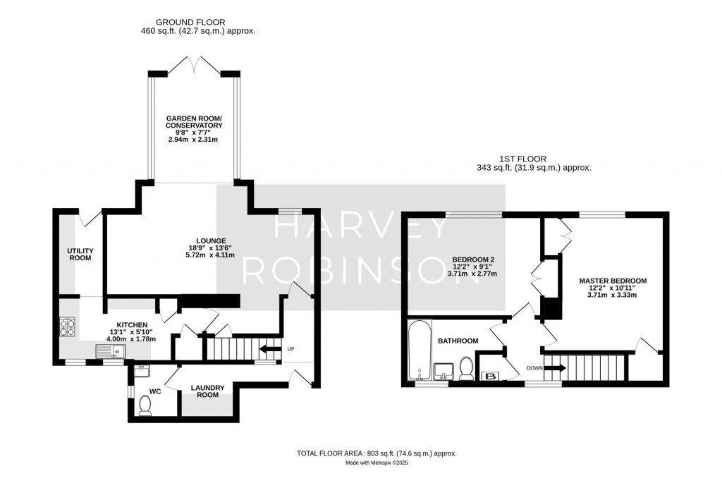 Floorplans For Belle Isle Crescent, Brampton, PE28