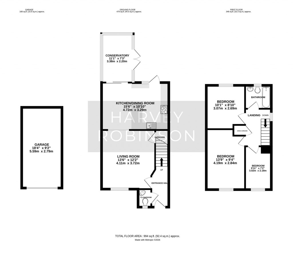 Floorplans For Weavers Green, Sandy, SG19