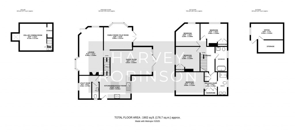Floorplans For Drove Road, Biggleswade, SG18