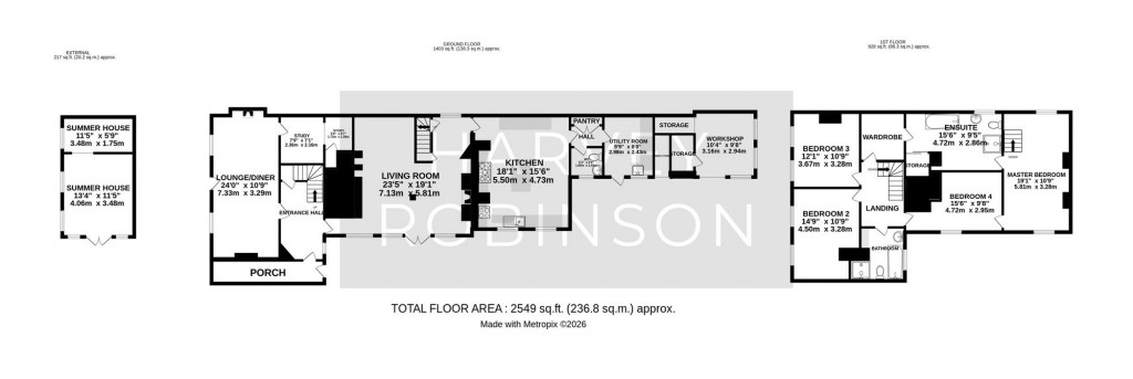 Floorplans For Main Street, Hartford, PE29