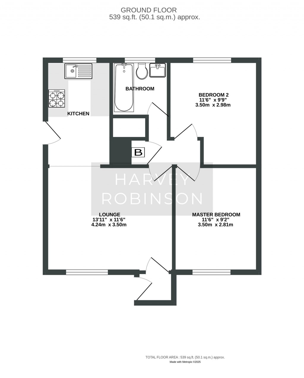Floorplans For Cob Place, Godmanchester, PE29