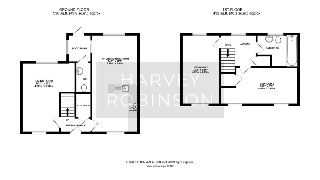 Floorplans For Station Square, St. Neots, PE19