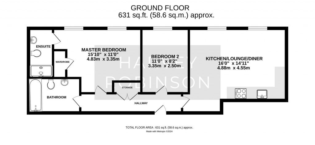 Floorplans For Ambury Road South, Anglian House, PE29