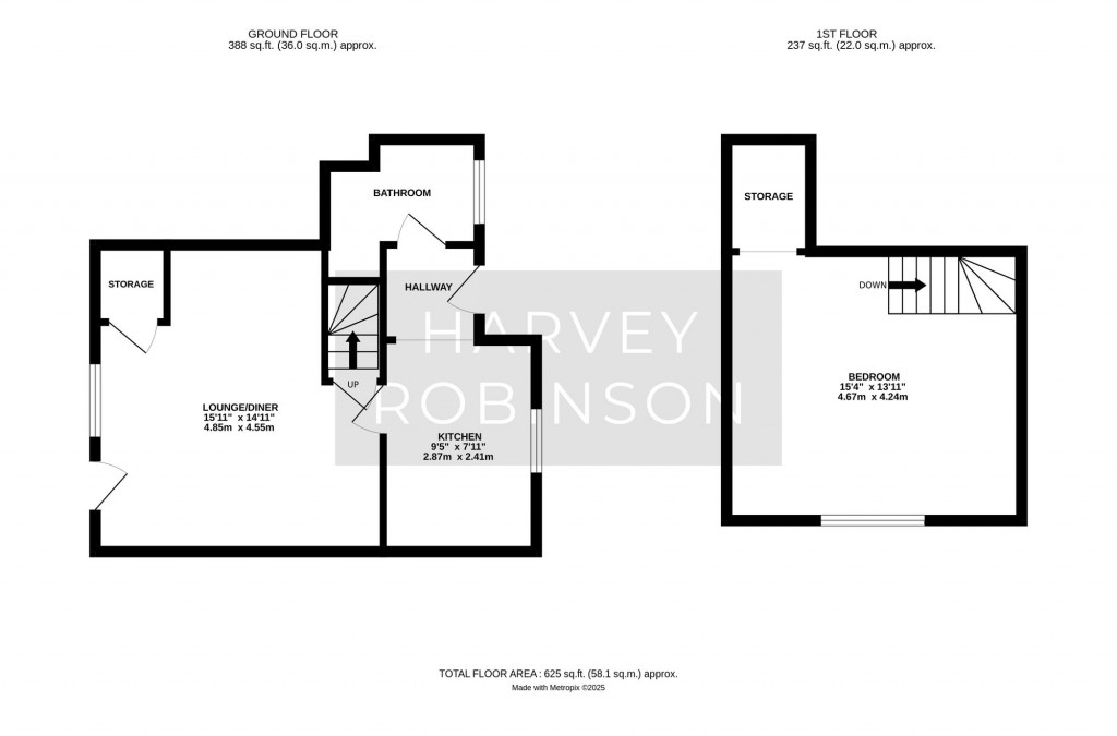 Floorplans For East Street, Bluntisham, PE28