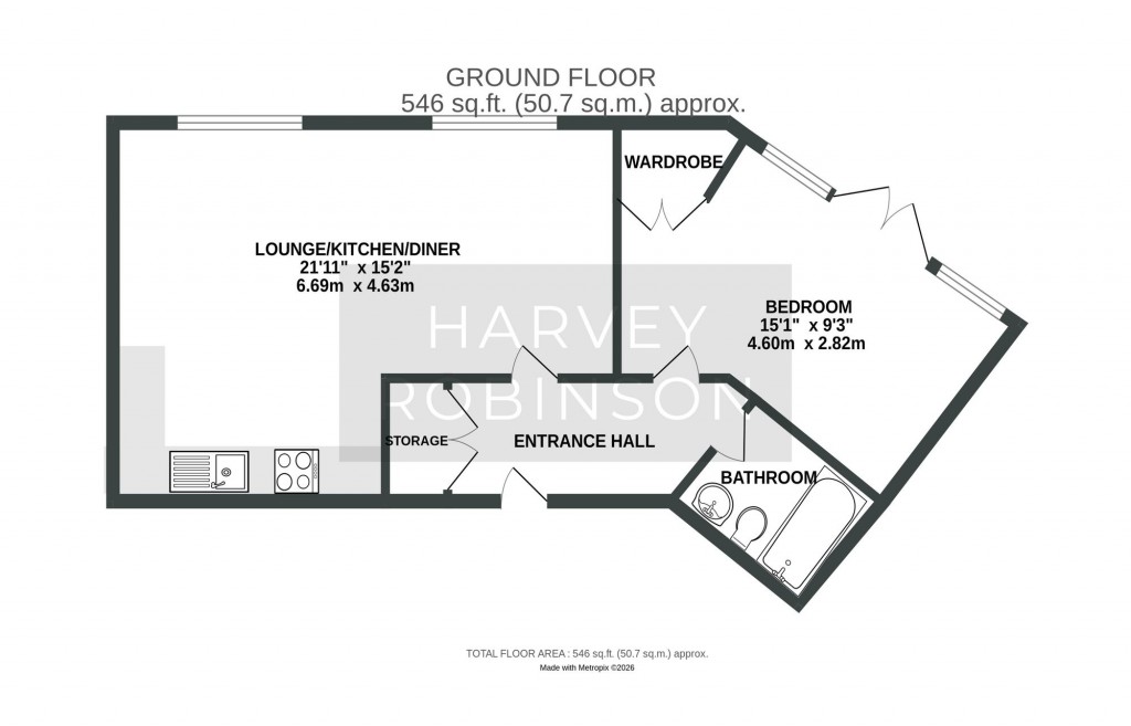 Floorplans For Ambury Road South, Anglian House, PE29