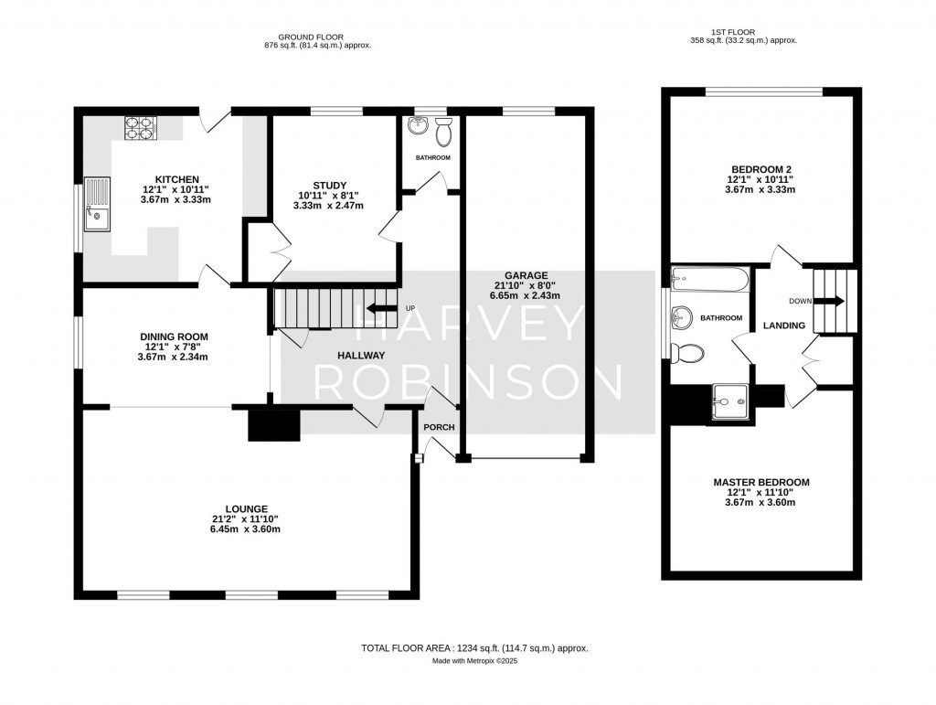 Floorplans For Park View, Great Stukeley, PE28