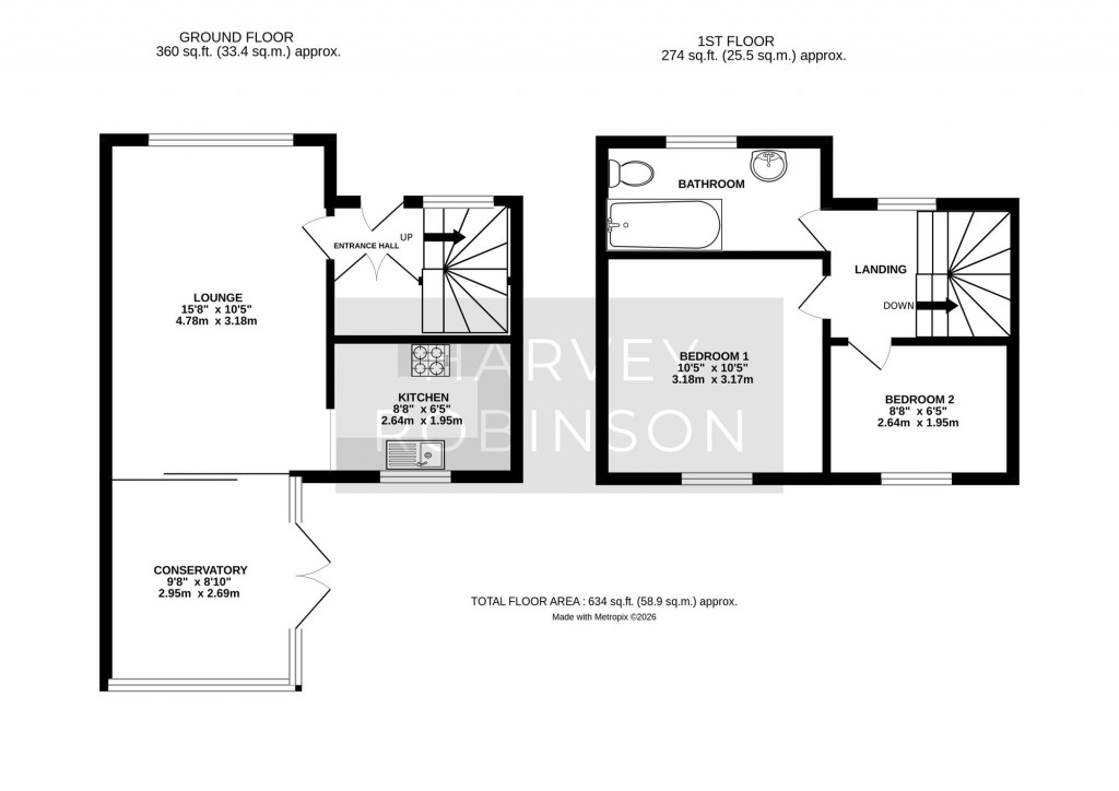 Floorplans For Bascraft Way, Godmanchester, PE29