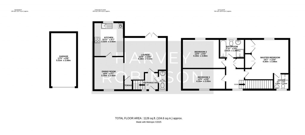 Floorplans For Bradley Road, Huntingdon, PE29