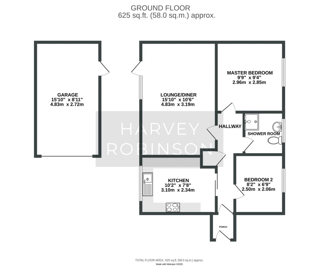 Floorplans For Field Close, Alconbury, PE28