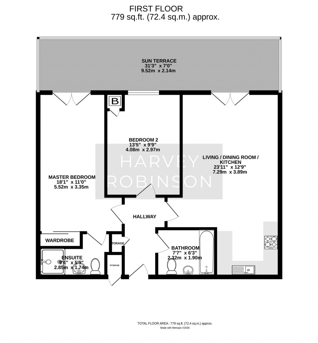 Floorplans For Purcell Place, Biggleswade, SG18
