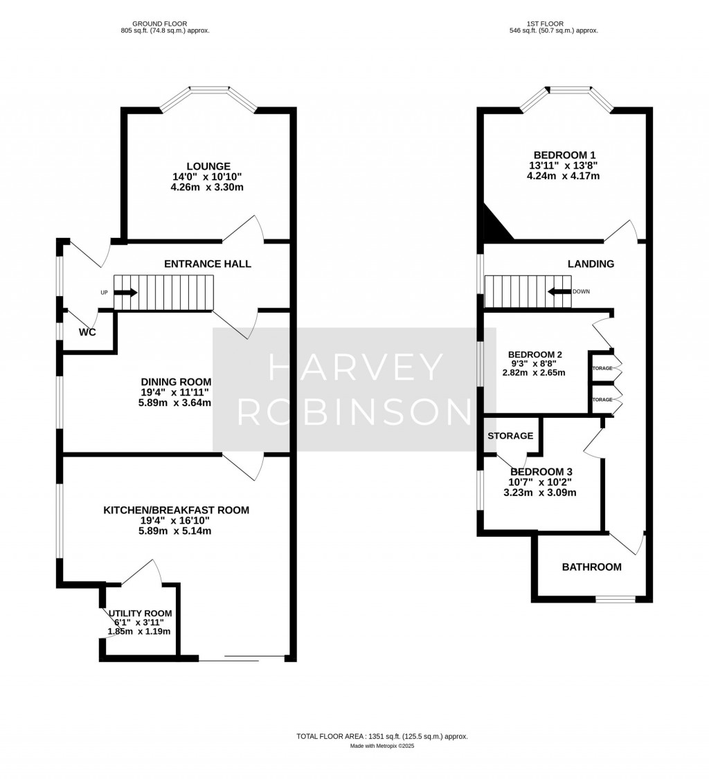 Floorplans For Ramsey Road, St. Ives, PE27