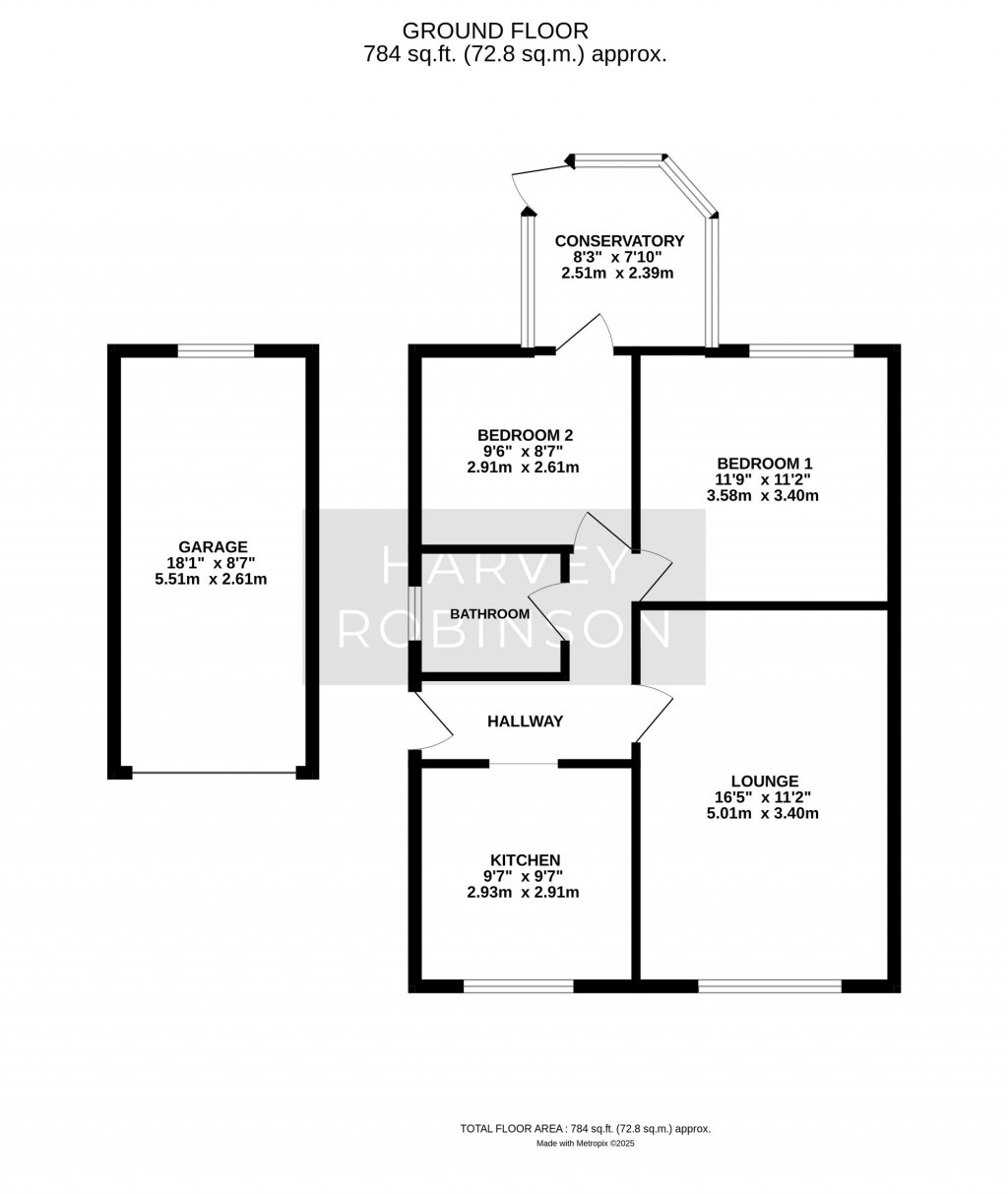 Floorplans For Hermitage Road, Earith, PE28