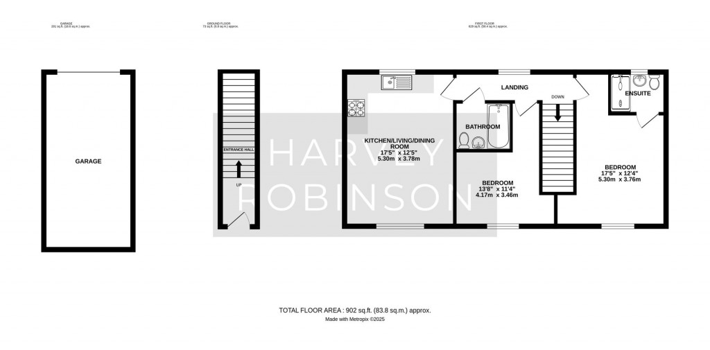 Floorplans For Walker Mead, Biggleswade, SG18