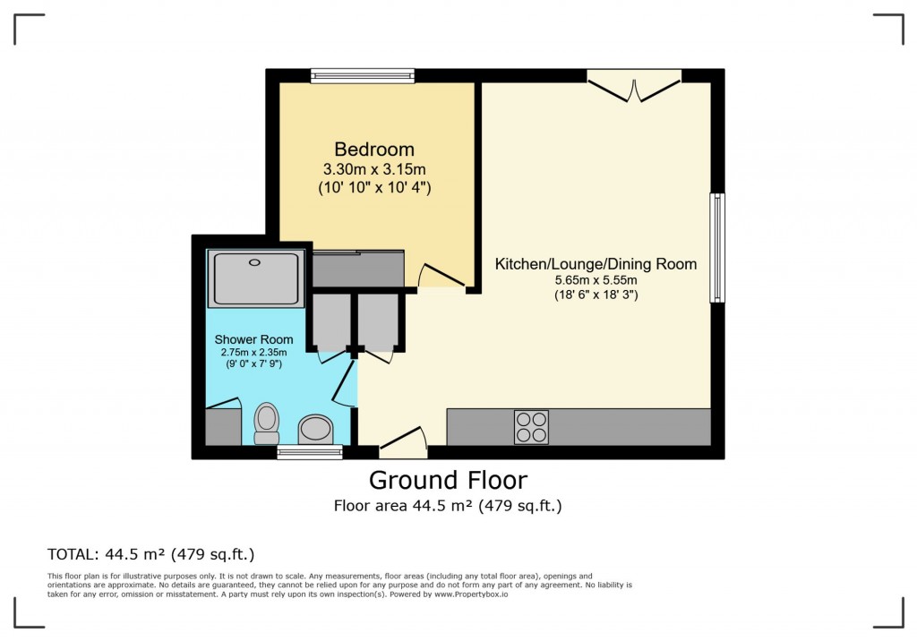 Floorplans For High Street, Needingworth, PE27