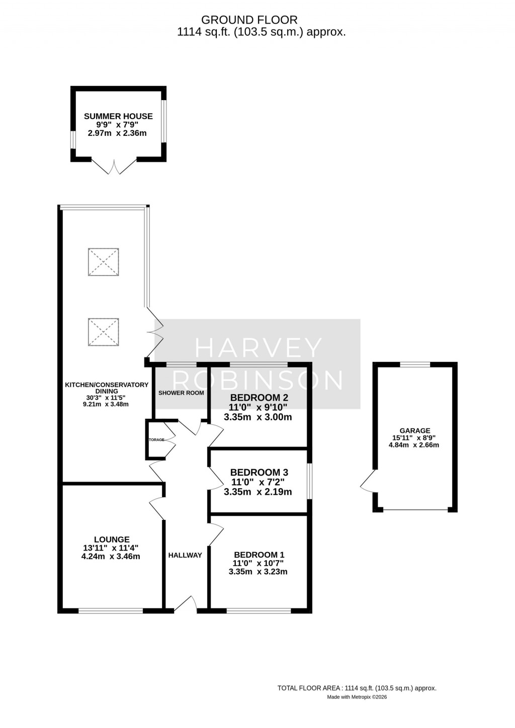 Floorplans For Silver Birch Avenue, St. Ives, PE27