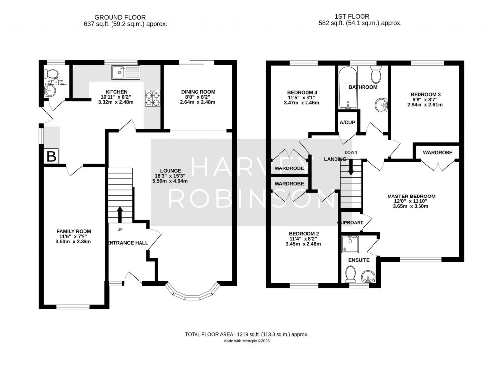 Floorplans For Levers Water, Huntingdon, PE29