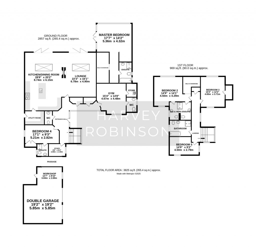 Floorplans For Longstaff Way, Hartford, PE29