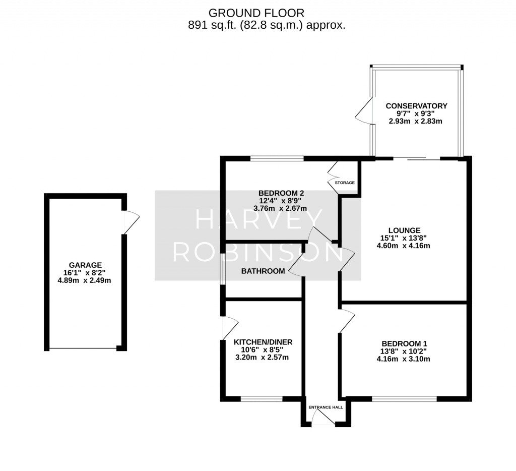 Floorplans For Leechcroft, Fenstanton, PE28