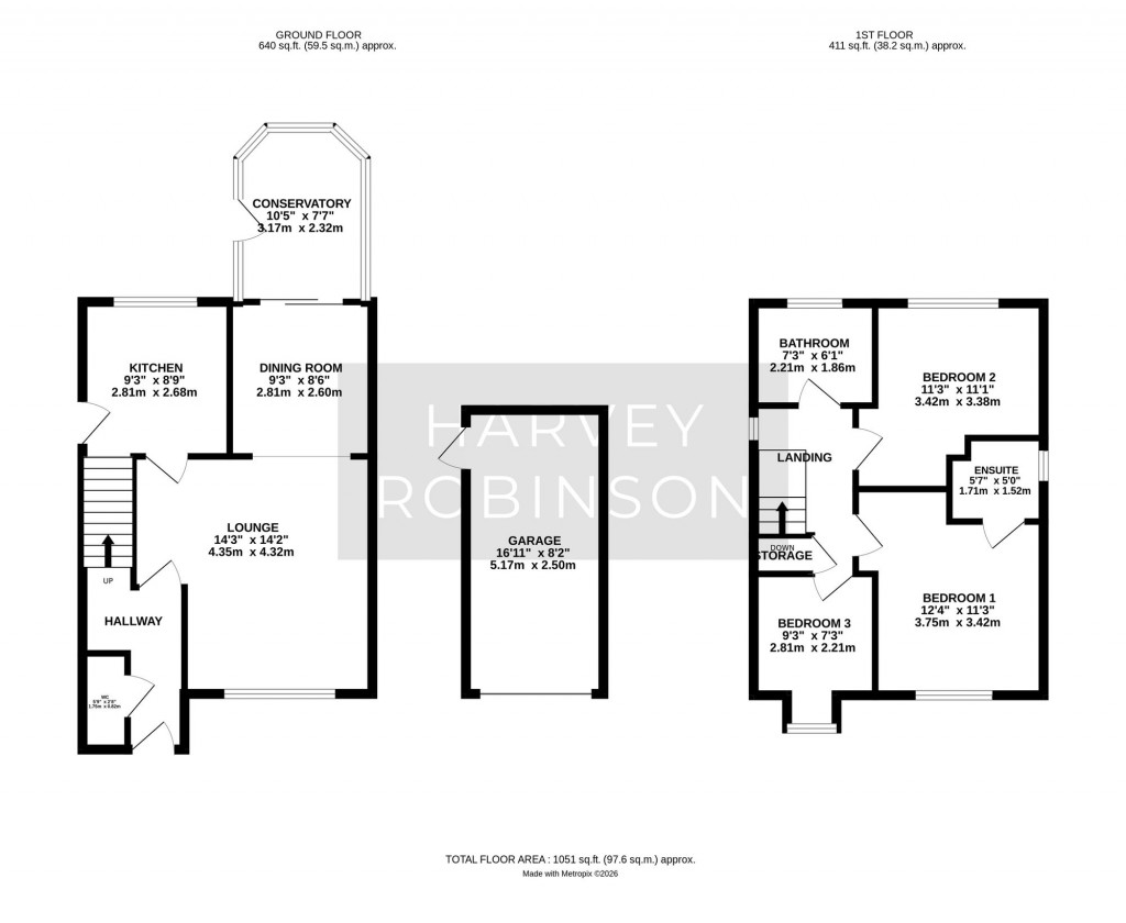 Floorplans For Cranfield Place, Somersham, PE28