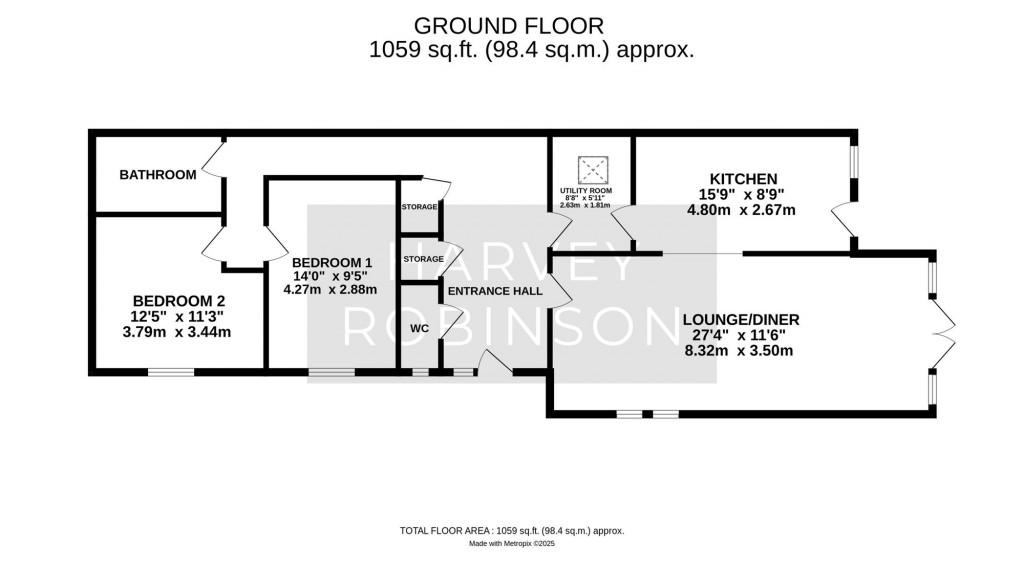 Floorplans For Walnut Tree Close, Bluntisham, PE28