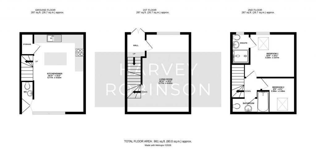 Floorplans For Fishers Yard, The Old Mill Office Fishers Yard, PE19