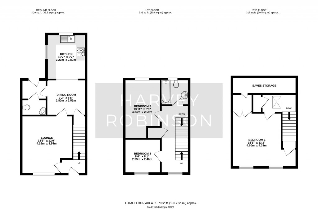 Floorplans For Station Square, St. Neots, PE19