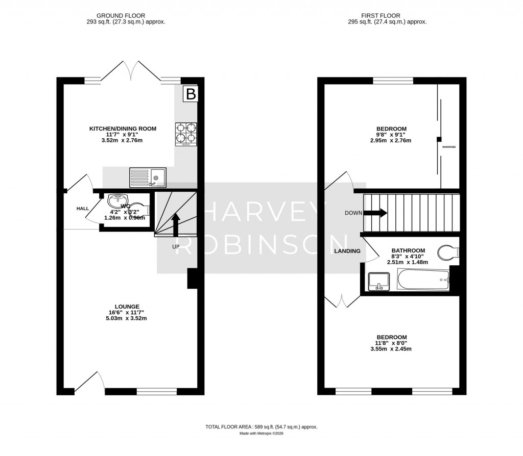 Floorplans For Appleton Mead, Biggleswade, SG18