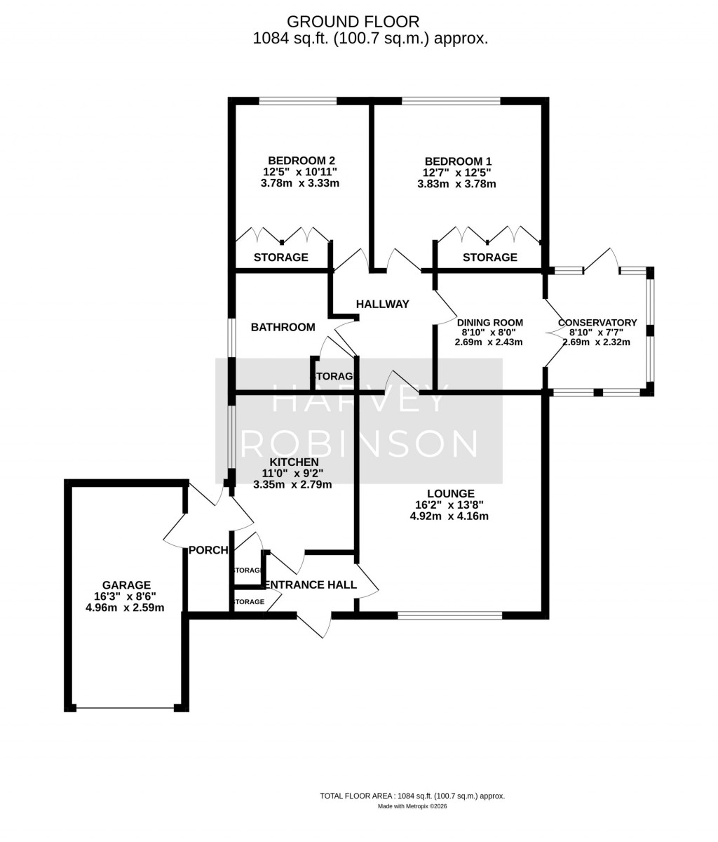 Floorplans For Gunnings Way, Hemingford Grey, PE28