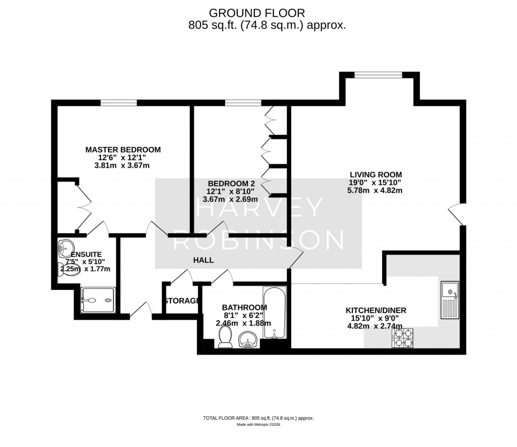 Floorplans For Brookside, Park Square Brookside, PE29