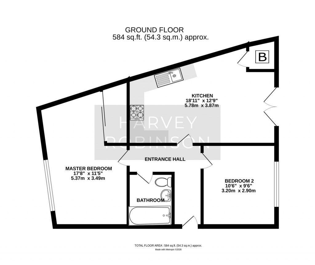 Floorplans For Ferrars Road, Huntingdon, PE29